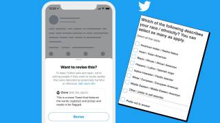 Twitter surveys users on their ethnicity when it warns them for wrongthink